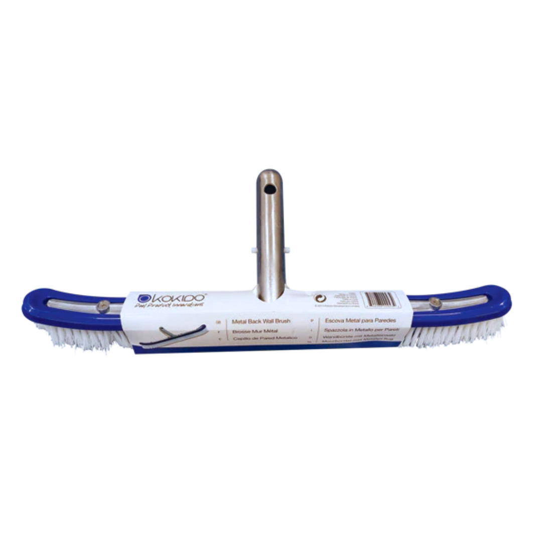 Spazzola da parete con dorso in alluminio