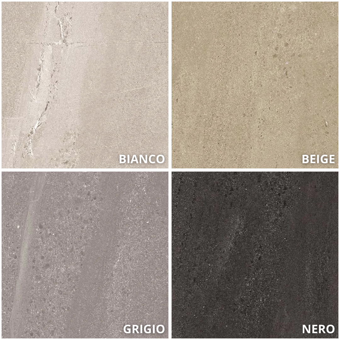 Griglia di sfioro In gres ad angolo spessore 2,5cm - dimensioni 25x25cm - 5 listelli