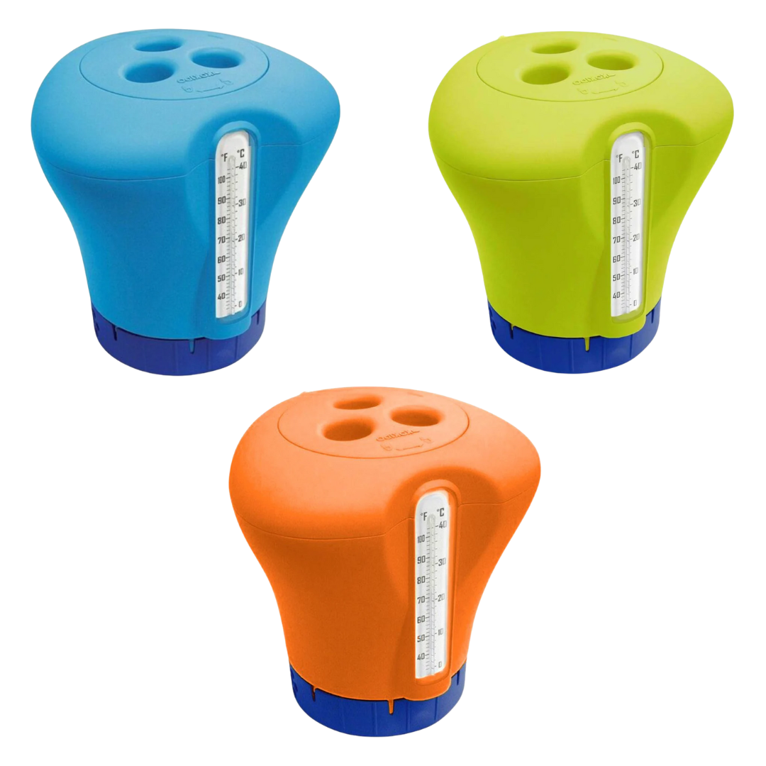 Cloro dispenser con termometro