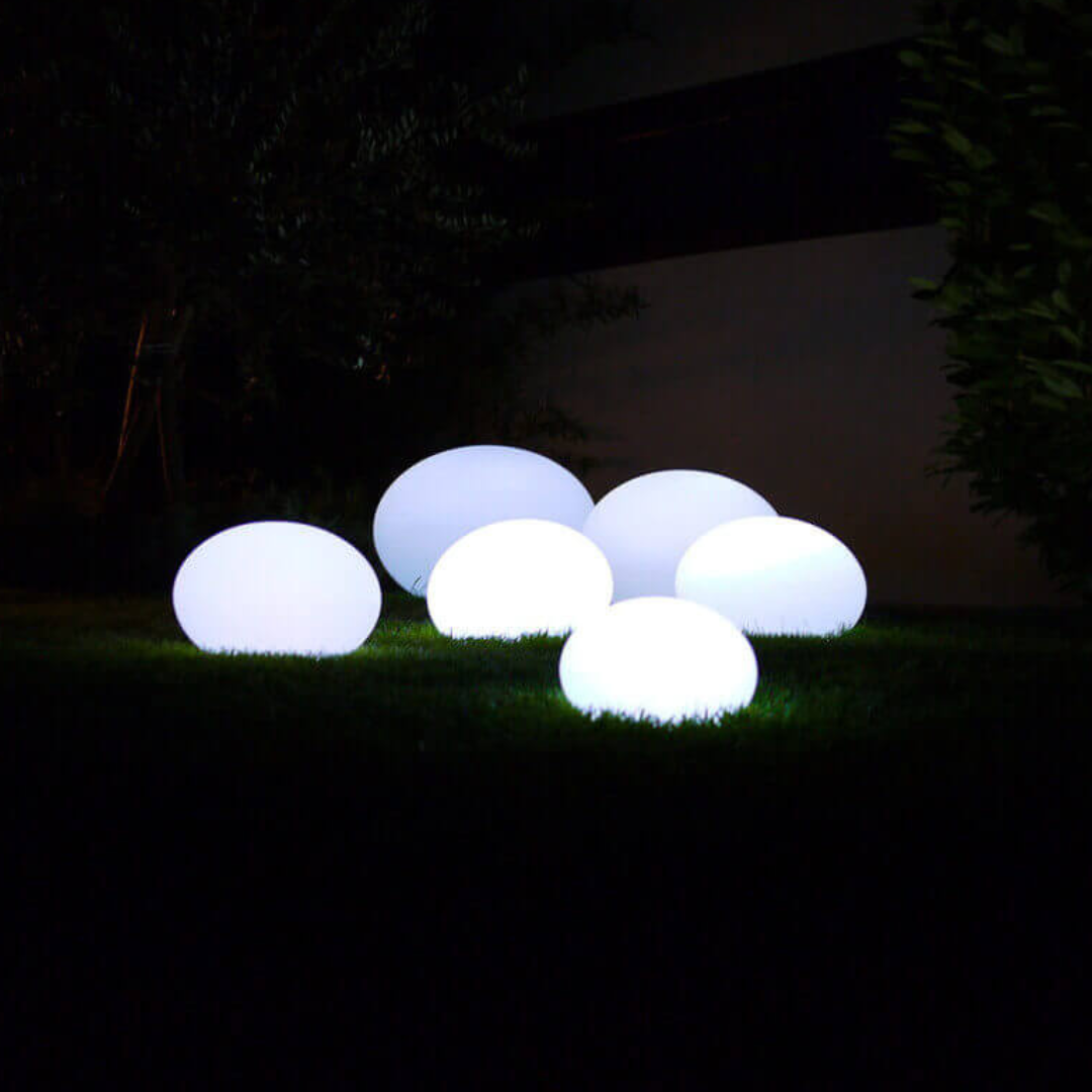 Platoon Sfera ovale luminosa multicolore