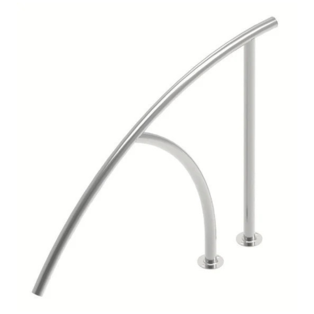 Passamano curvato elegante in Inox