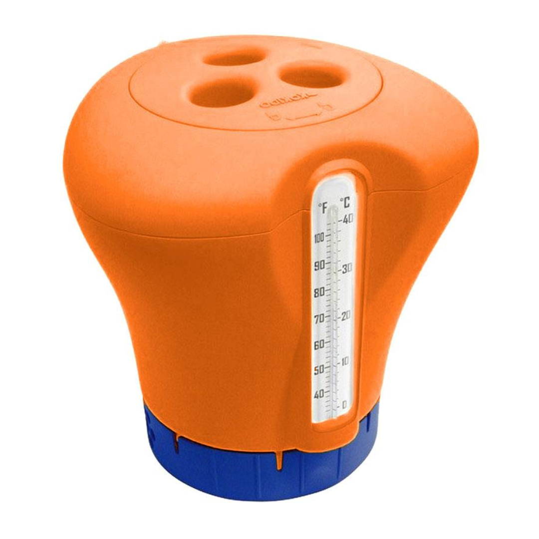 Cloro dispenser con termometro