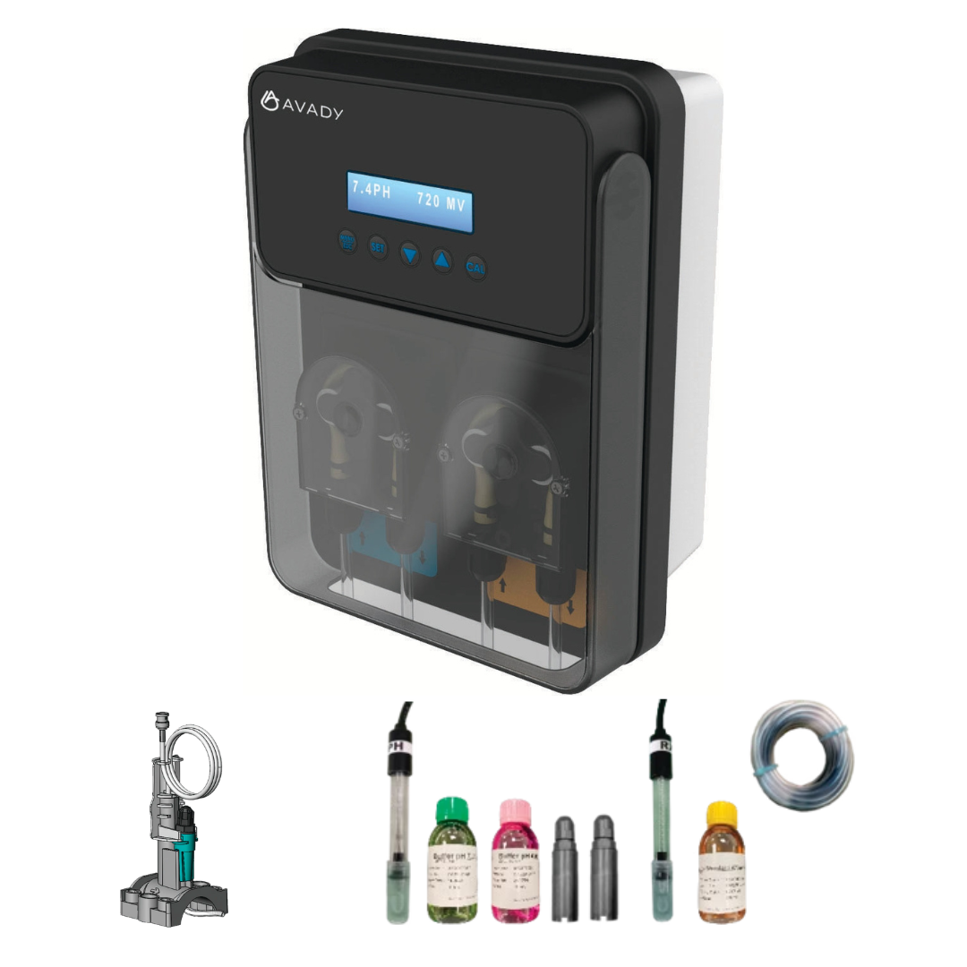 Sistema di dosaggio pH e Cloro per piscine