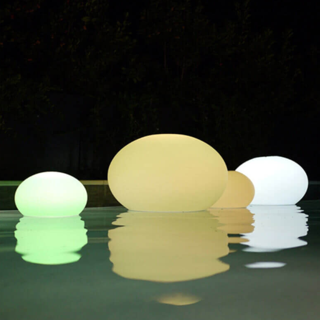 Platoon Sfera ovale luminosa multicolore