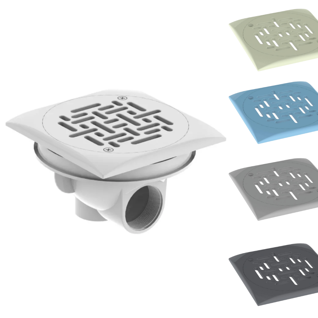 Presa di fondo antivortice in ABS Weltico serie Design