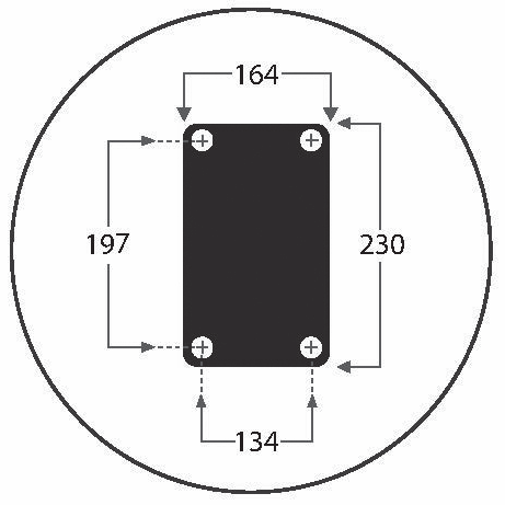 Doccia con lavapiedi CRM 30L