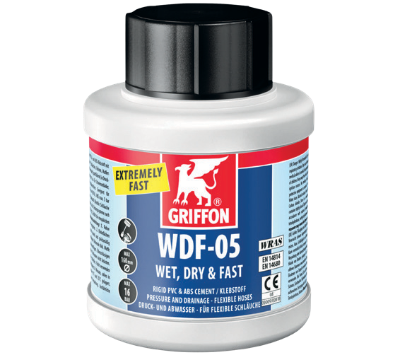 Colla rapida per raccordi in PVC GRIFFON WDF-05