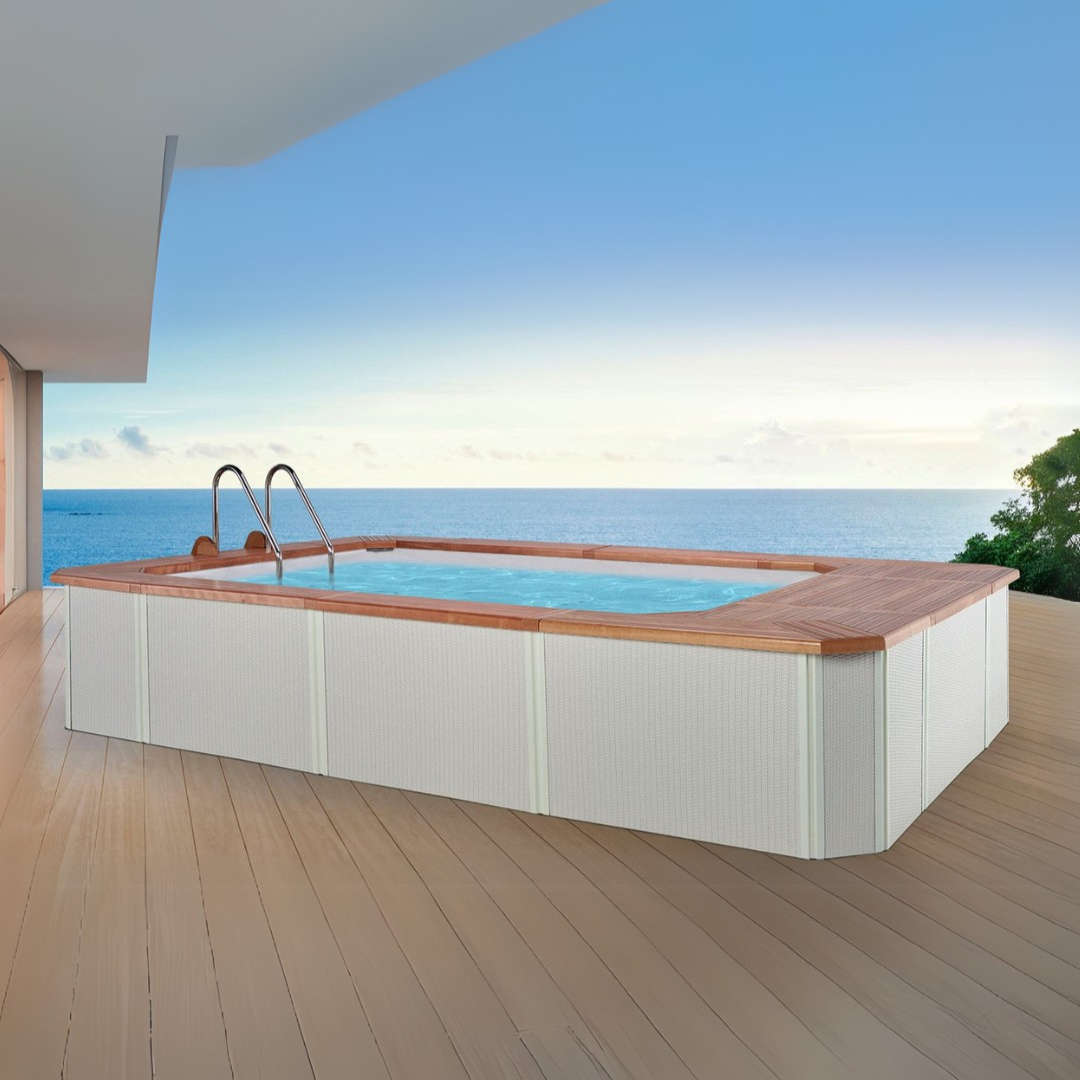 Piscina Fuoriterra FELICITY 2,65 X 2,65 H90cm