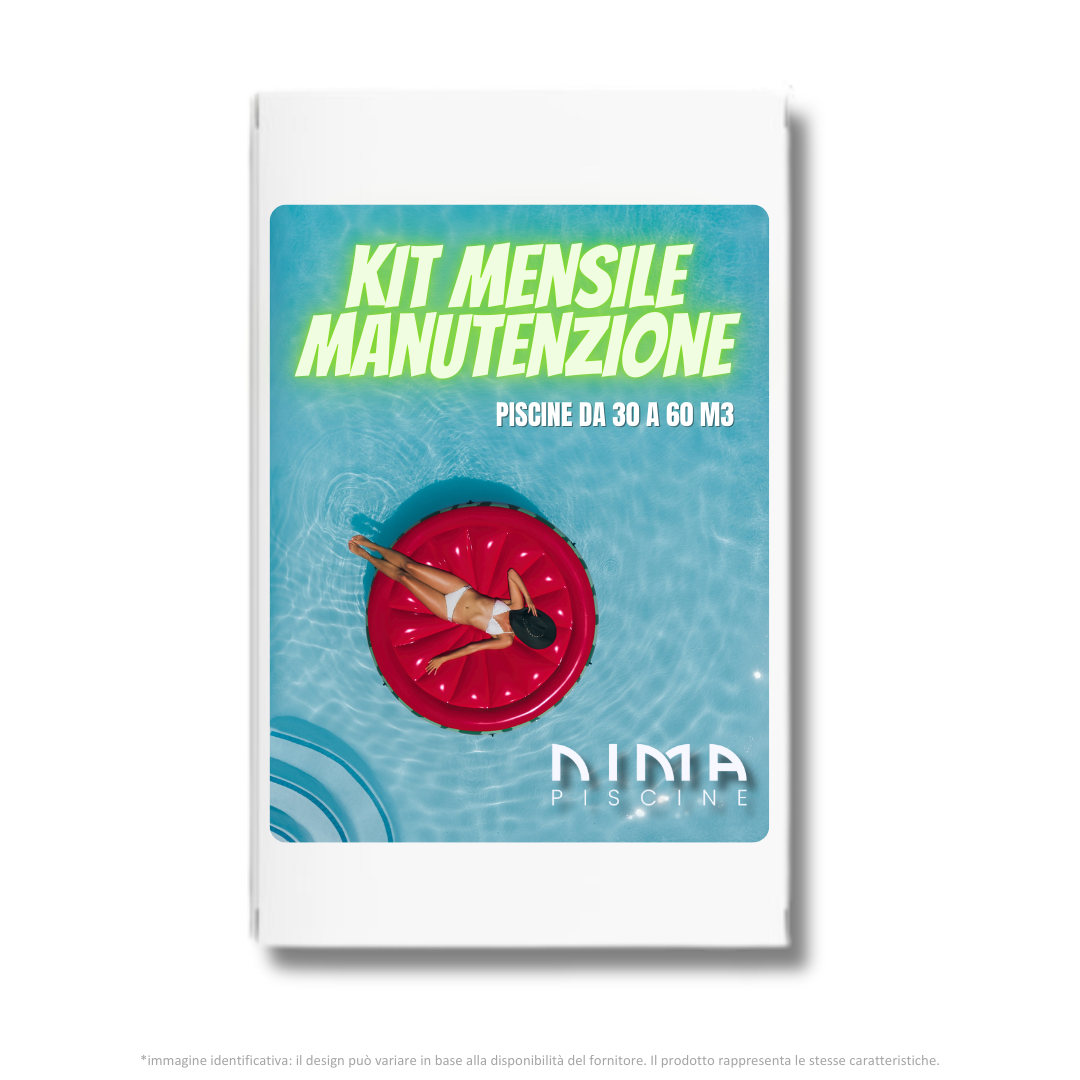 Kit mensile completo per il trattamento acqua