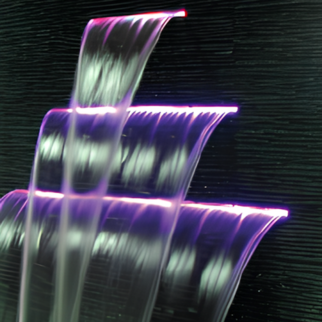 Cascata Led Laminar