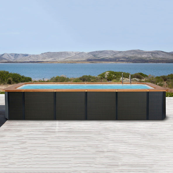 Piscina Fuoriterra FELICITY 3,95 X 2,65 H1,30m