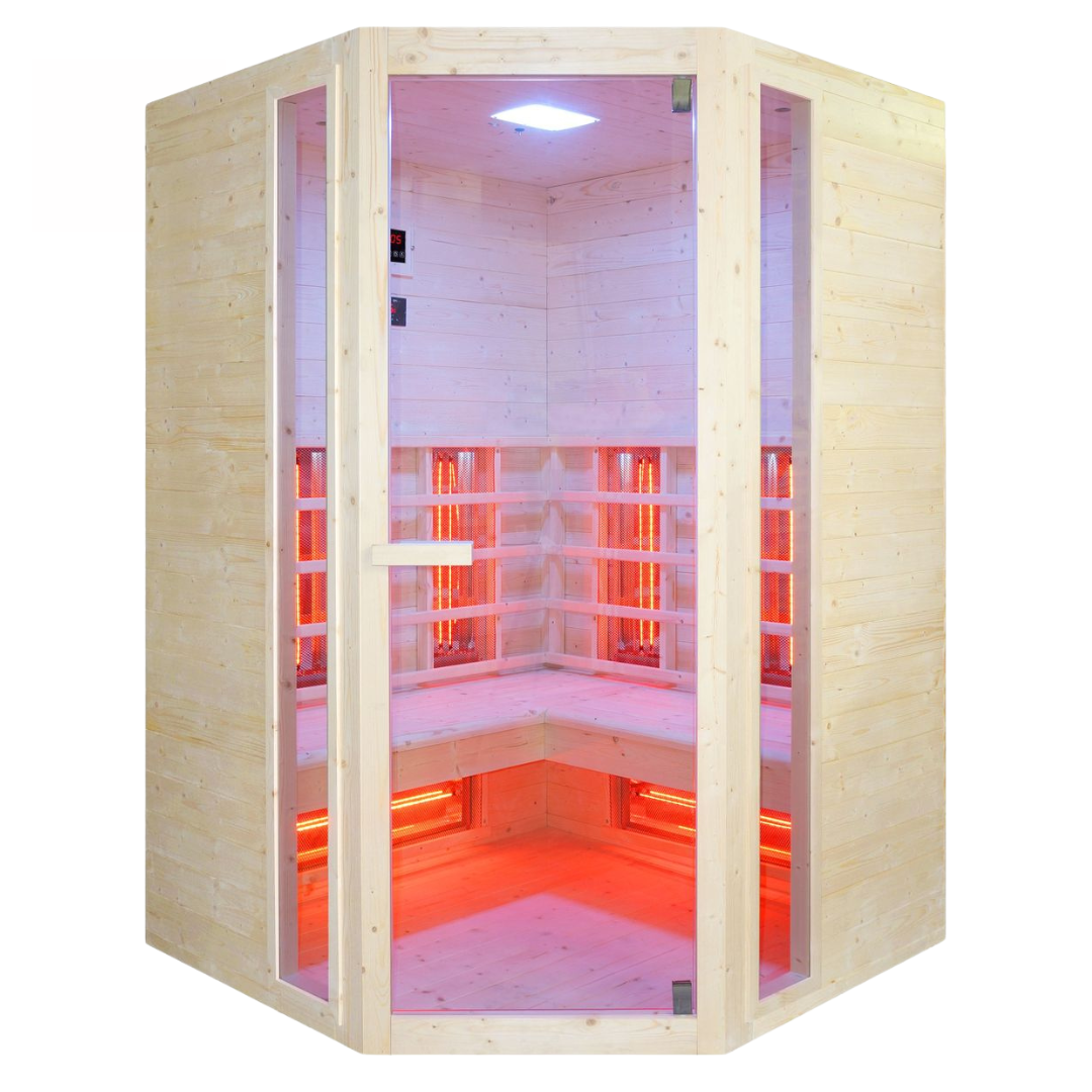 Sauna a Infrarossi angolare - LUNA