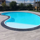 Griglia di sfioro In gres curvabile spessore 2,5cm - dimensioni 25x25cm - 5 listelli