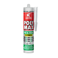 Adesivo di montaggio e sigillante trasparente GRIFFON POLY MAX