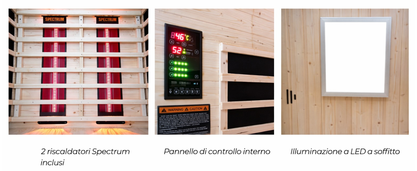 Sauna a Infrarossi - Garden Leisure