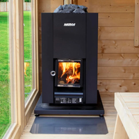 Stufa a Legna per Sauna - Harvia Linear 18 Compact