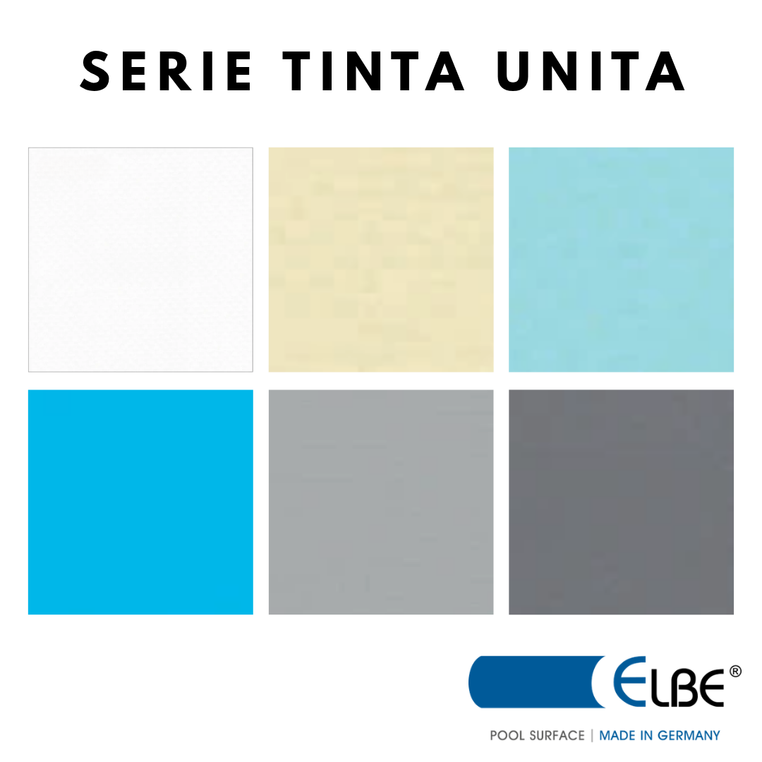 Rivestimento PVC Elbe - Tinta Unita