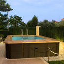 Piscina Fuoriterra FELICITY 3,95 X 2,65 H1,30m
