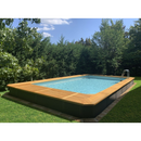 Piscina Fuoriterra FELICITY 3,95 X 2,65 H1,30m