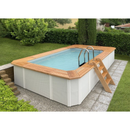 Piscina Fuoriterra FELICITY 3,95 X 2,65 H90cm