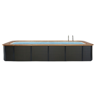 Piscina Fuoriterra FELICITY 3,95 X 2,65 H1,30m