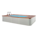 Piscina Fuoriterra FELICITY 3,95 X 2,65 H90cm
