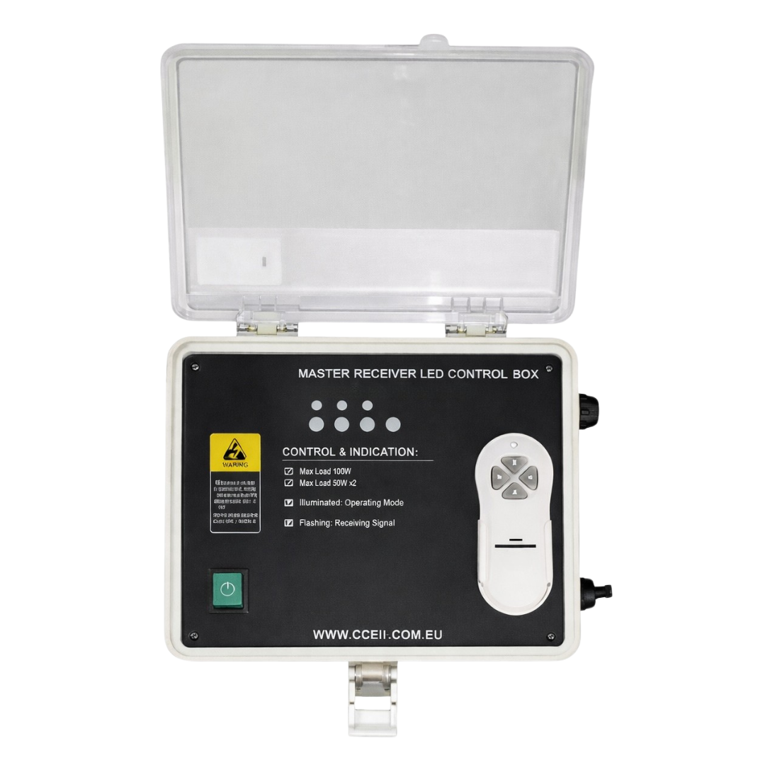 Quadro + Telecomando per Cascata Led Laminar