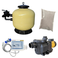Kit Filtrazione Completo MEDITERRANEO - per piscine da 10 m³ a 40 m³ (10 m³/h)