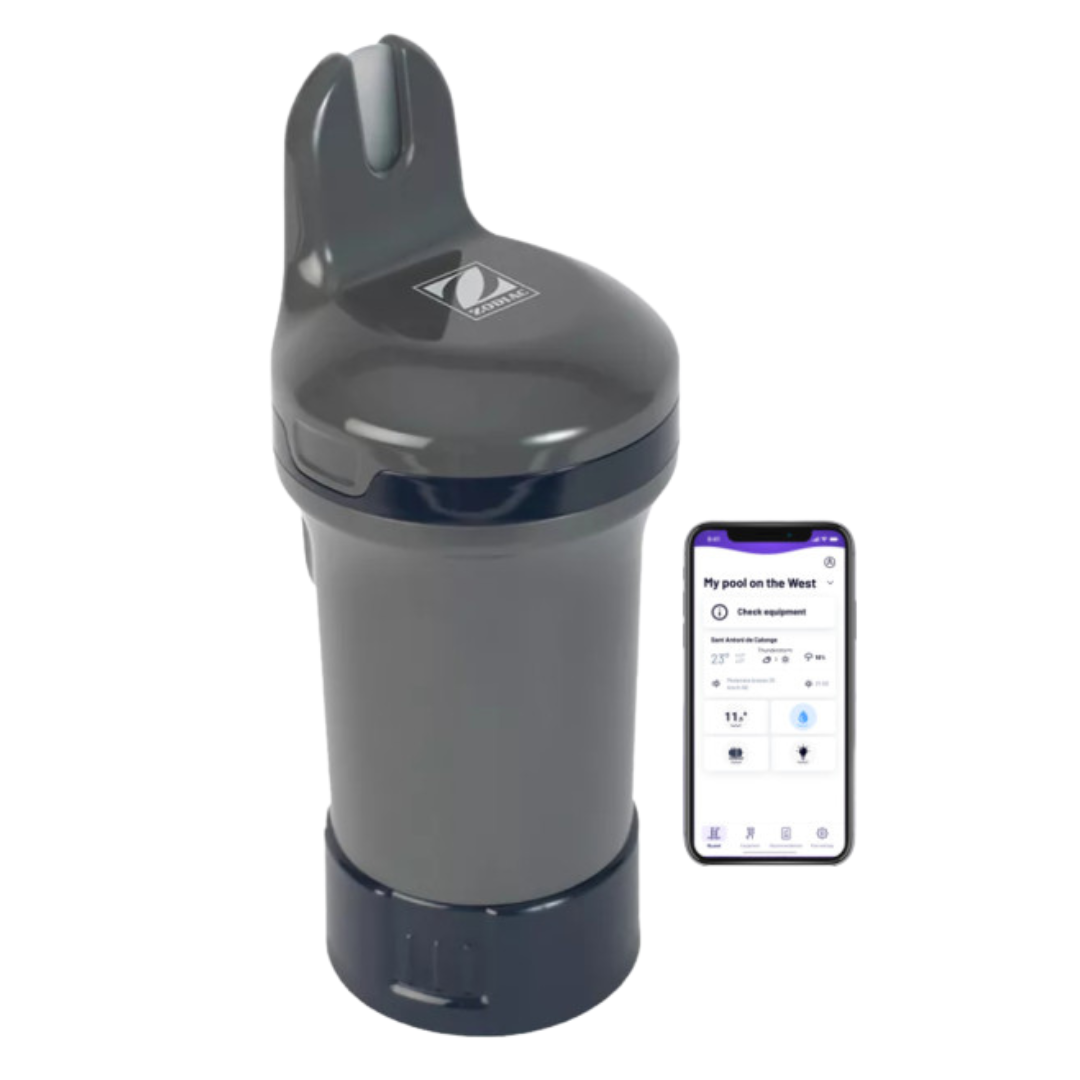 Analizzatore Smart Piscina Blue Connect Gold Zodiac 4 in 1 – Controllo pH, Cloro, Salinità e Temperatura