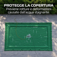 Pompa Svuota Telo per Coperture Piscina - D-COVER S
