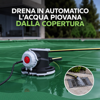 Pompa Svuota Telo per Coperture Piscina - D-COVER S