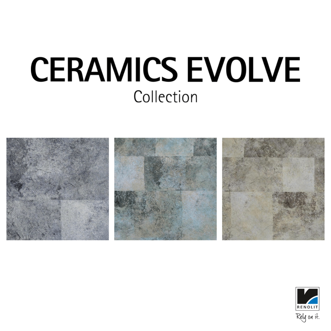 Rivestimento PVC Renolit Alkorplan Ceramics Evolve